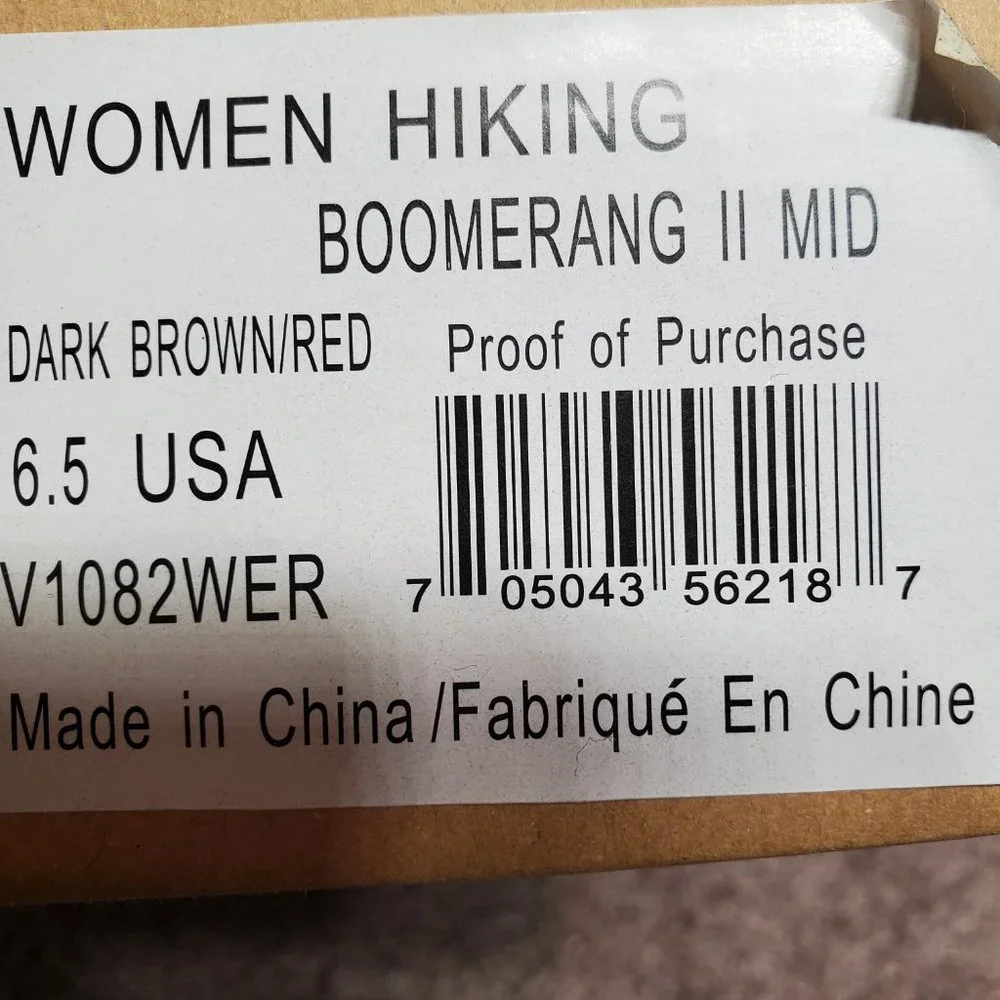 Nevados Boomerang II, Mid, Woman's Hiking Boot, 6.5 - EUC - Picture 11 of 11